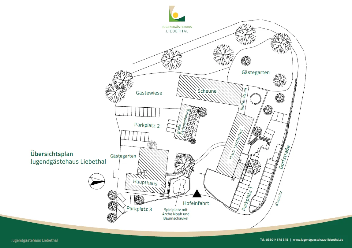 Lageplan der Hochzeitslocation Pirna