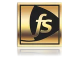 Logo des Hochzeitsfotografen Fabian Schneider mit goldenem Monogramm