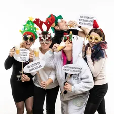 Lustige Fotobox Weihnachts Requisiten