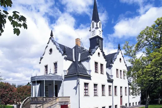 Schloss Burgk Freital Westseite